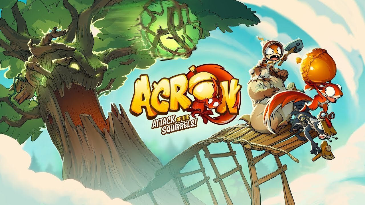 Acron Attack of Squirrels
